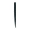 Akebono Sangyo Eating Chopsticks Black 23cm Bag Made In Japan Commercial Products Double Embossed Tips for a Firm Grip and Less Slippery Double