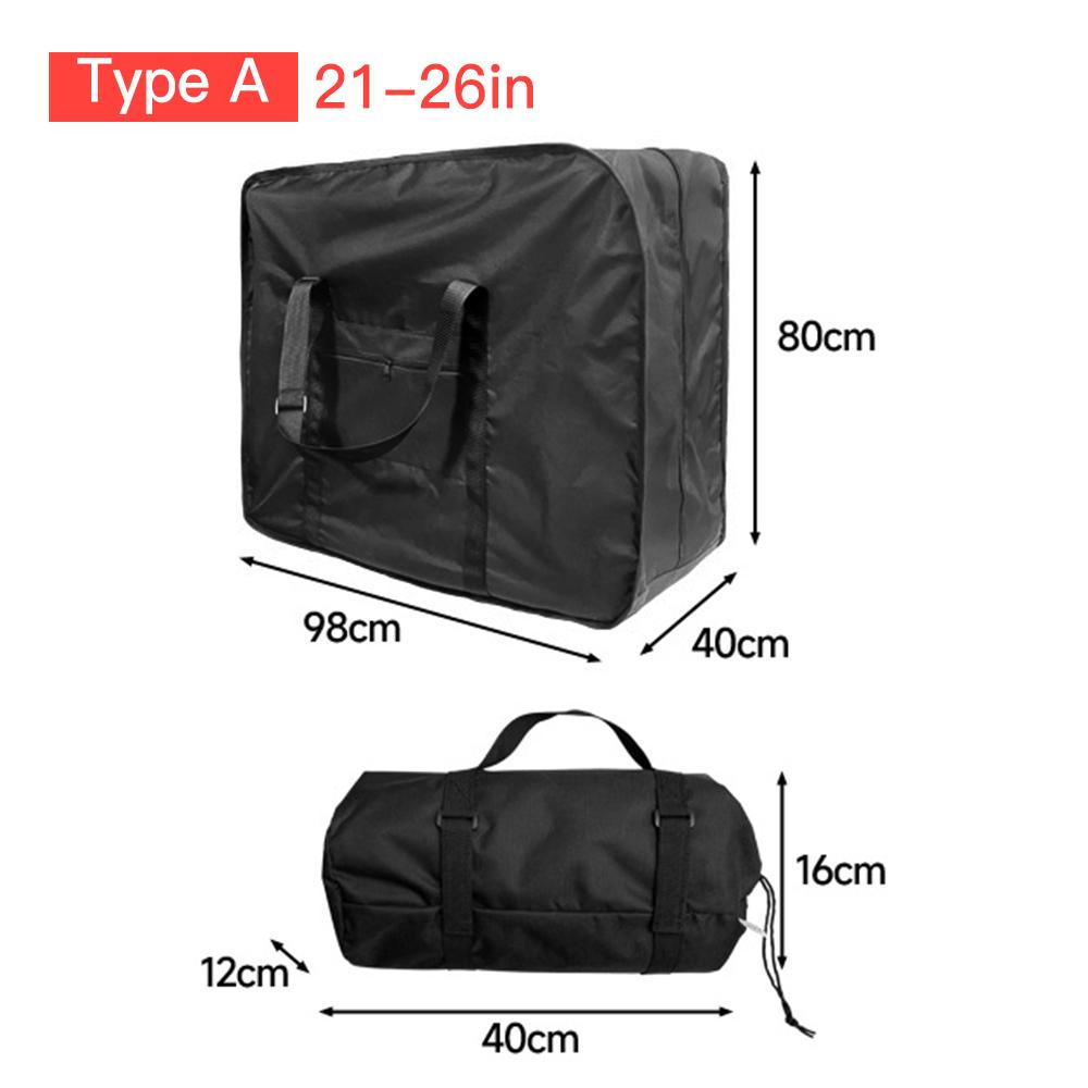 Folding Bike Travel Bag Bicycle Portable Transport Carrying Case for 21-26 inch Folding Bike