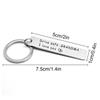 Father's Day Mother's Day Drive Safe For Family Mom Dad Stainless Steel Gift Accessories
