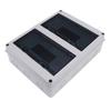 Distribution Box 24 Way IP65 Waterproof Plastic Junction Case Transparent Cover for MCB
