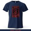 Horror Warning Thriller Printed Men's T-Shirt 100% Cotton Oversized Bold Graphic Tees for Women