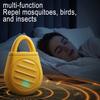 Ультразвуковой отпугиватель комаров Type-C, перезаряжаемый, для использования в помещении, на открытом воздухе, для пешего туризма, кемпинга, путешествий, портативный, легкий, электрический отпугиватель птиц