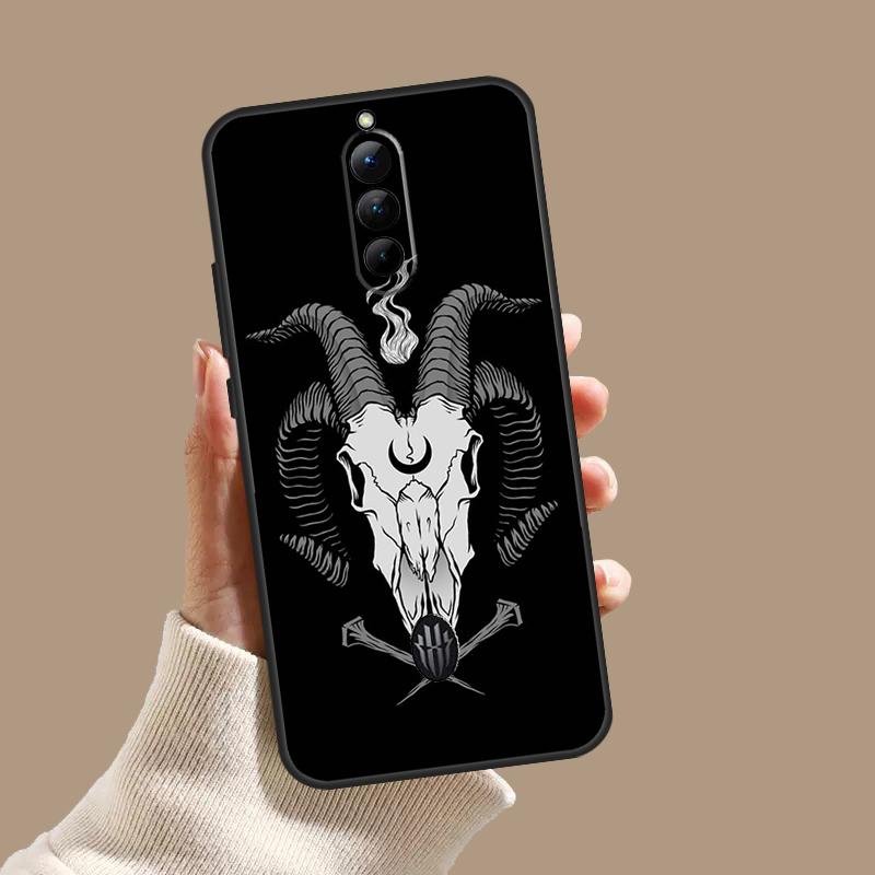 Чехол-череп барана скелет ужас для ZTE Nubia Red Magic 11 10S 9S 8S 8 9 10 Pro Plus 6 7 6S 7S Pro 5G 6R 10 Air