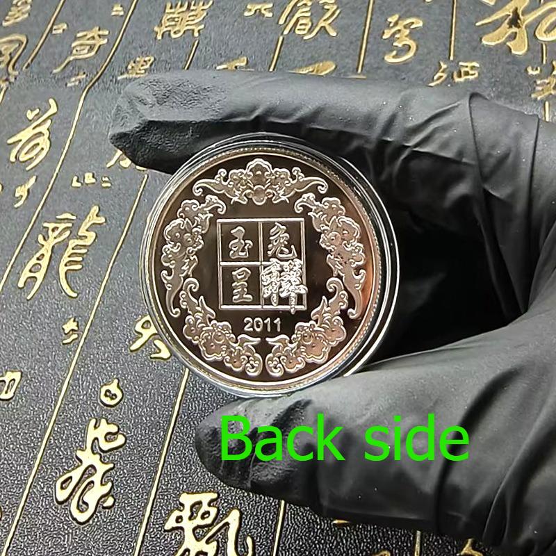 12 Zodiac Commemorative Medals, Metal Crafts, Colorful, Zodiac Coins, Souvenirs, Events, Gifts, Handheld Gifts, Christmas Gift, Stocking Stuffers