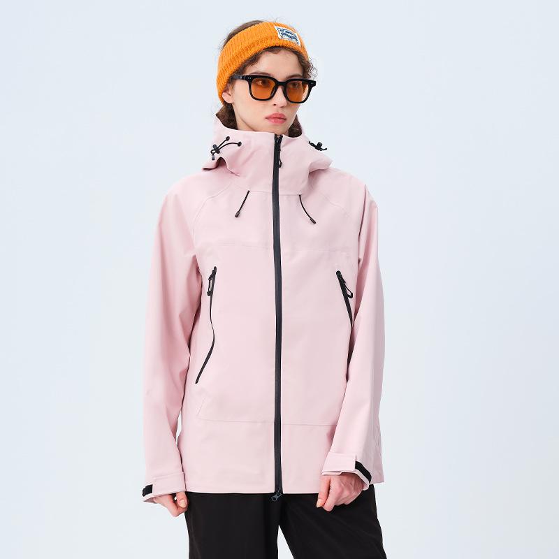 Легкая однослойная куртка с капюшоном мужская для активного отдыха, сверхпрочная, непромокаемая, теплая, ветрозащитная, женский альпинистский костюм