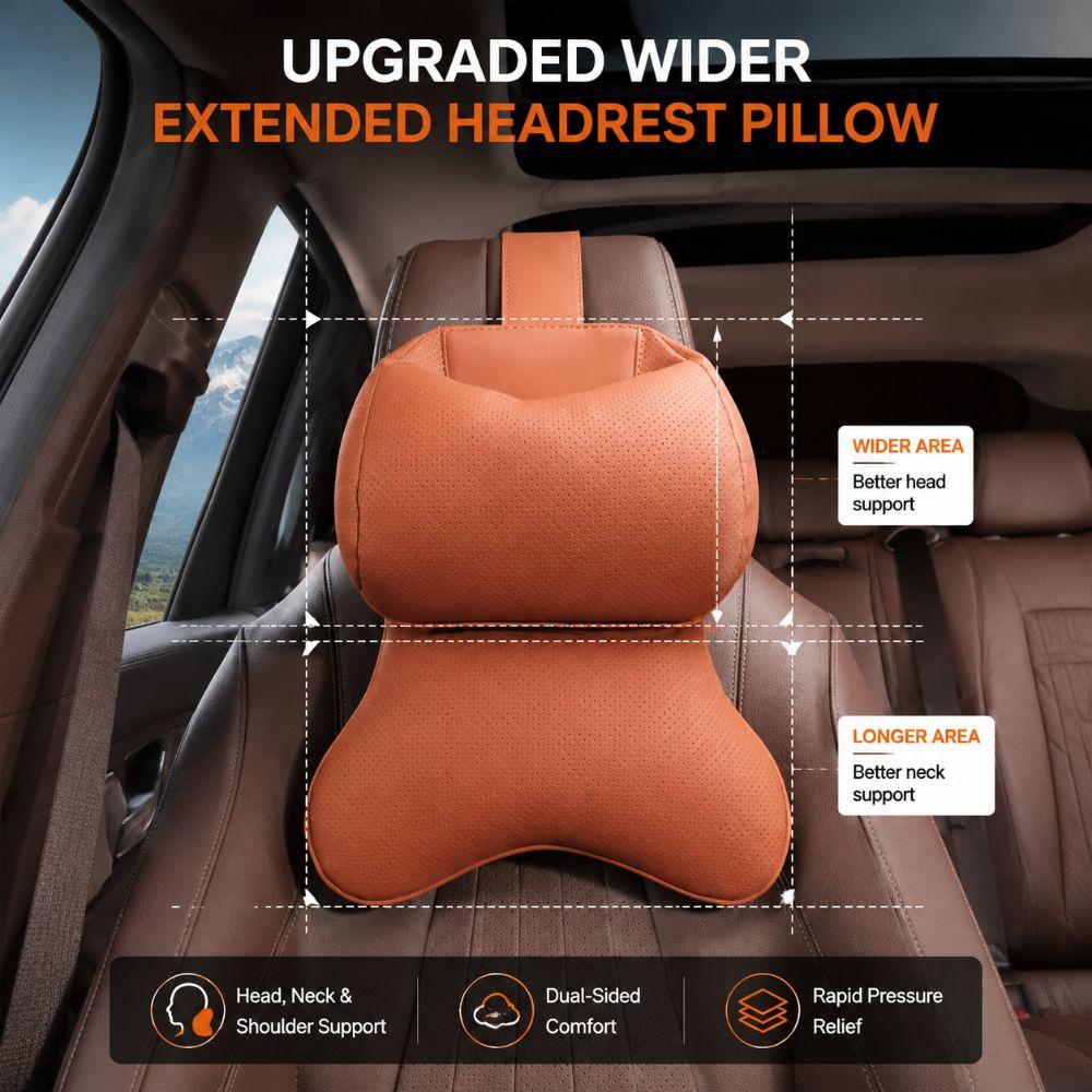Universal Car Seat Shoulder Pillow Adjustable Car Headrest Car Neck Support Headrest Four Seasons