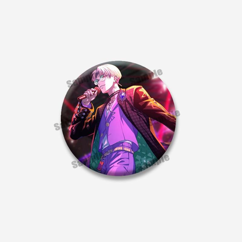 Cartoon Ryu Natsume Allen Yeon Hajun Button Pin Anime Game Paradox Live Lapel Brooch Animation Jewelry Accessories Souvenir Gift