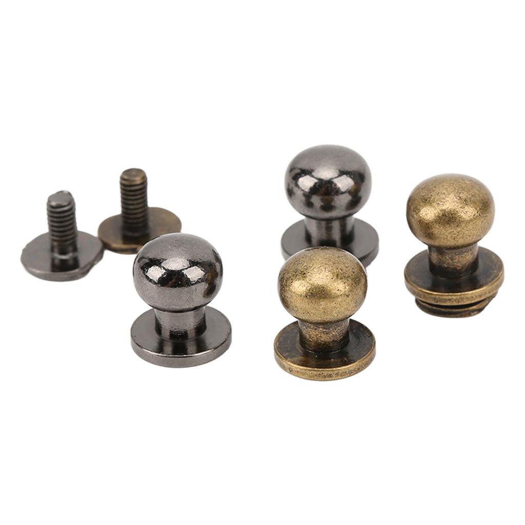 200 комплектов заклепок Monk Rivet 9x8 мм, легкие медные заклепки из кожи своими руками для декоративной одежды