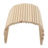 Wooden Hamster Bridge Flexible Wood Hideout for Guinea Pigs Ferrets Hedgehogs Chinchillas Rabbits Small Animals