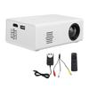 Portable Projector 1080P HD USB Movie Video Projector with HD Multimedia Interface Remote Control