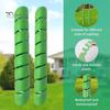 2Pcs Tree Trunk Protector Guard Spiral Design Tube Wraps Effective Tree Protection Anti-bite Sturdy Tree Bark Cover