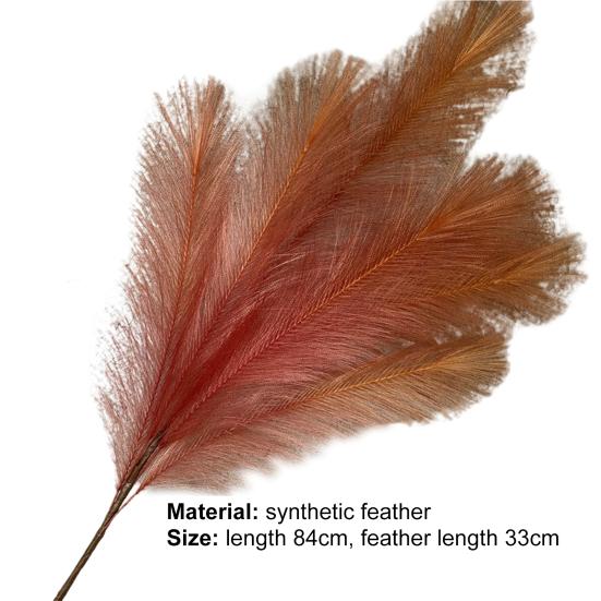 Специальное синтетическое перо широкого применения для поддельных растений, простое в обслуживании