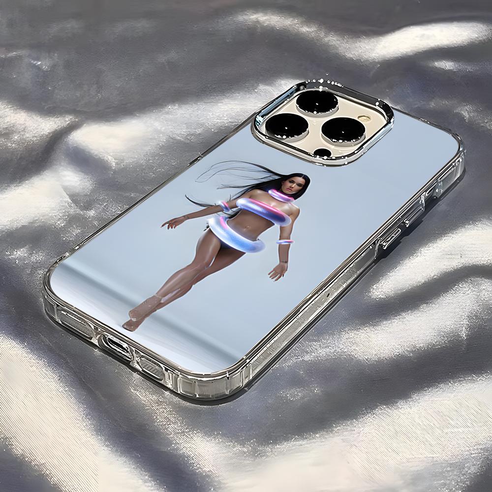 Singer K-Katy P-Perry Hot Album Phone Case For IPhone 17 Pro Max 16 15 14 Pro Max IPhone 13 Pro Max 11 Plus Transparent Cover