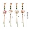 Artistic Plum Blossoms Orchids Bamboo Chrysanthemum Metal Pin Traditional Cultural Jewelry Gift For Women Fashionistas
