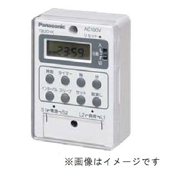 Panasonic Box type electronic time switch for AC100V 1 circuit type TB201K