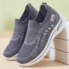 Shoes Women's Summer New Foreign Trade Women's Single Shoes Casual Mother Shoes One Pedal Flying Woven Breathable Women's Shoes