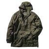 Kurodarma Anorak Parka Thermal Cotton Work Clothes Outdoor Welding Bonfire Camping with Strap Green [Musashino Uniform] DG415-1 S-5L 100% Men's