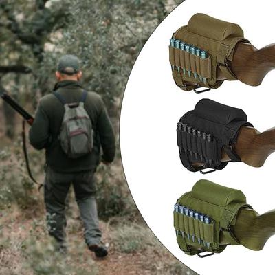 Подсумок на приклад Сумки для хранения Охотничий Держатель патронов на прикладе Сумка для хранения на прикладе Держатель патронов Держатель патронов