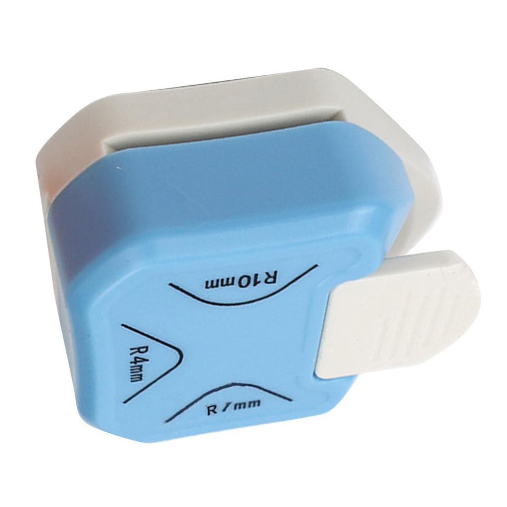 3 In 1 Paper Corner Rounder R4 R7 R10 Cutting Lever Handle Metal Plastic Corner Rounder Cutter Punch
