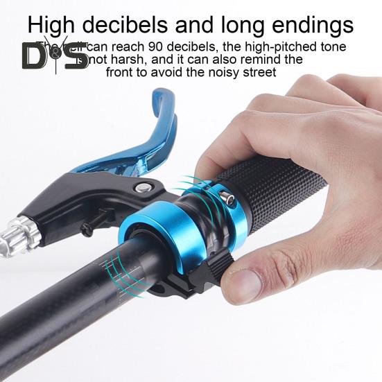 Велосипедный звонок легкий 90 дБ четкий громкий звук универсальный складной горный велосипедный руль сигнальный звонок аксессуары для велосипеда