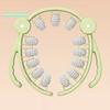Многофункциональные круглые зажимы для ног, вращающийся на 360 градусов, 13-колесный роликовый массажер для мышц ног, шеи, рук, рук, расслабляющий массажер для мышц, оборудование для спортивной йоги в помещении