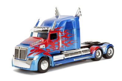 Трансформеры Последний рыцарь 2017 Jada Toys Metals Scale Diecast Vehicle Optimus Prime TF Overseas Limited Последний фильм 1/24