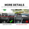 Carbon Fiber Car Dashboard Panel Decorative Sticker for BMW F30 F31 F32 F33 F34 F36 M3 F80 2014-2018 Accessories.
