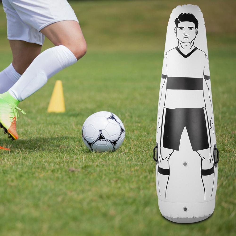 Inflatable Football Training Portable Soccer Kick Defender Wall for Football Practice EquipmentSingle Person Wall