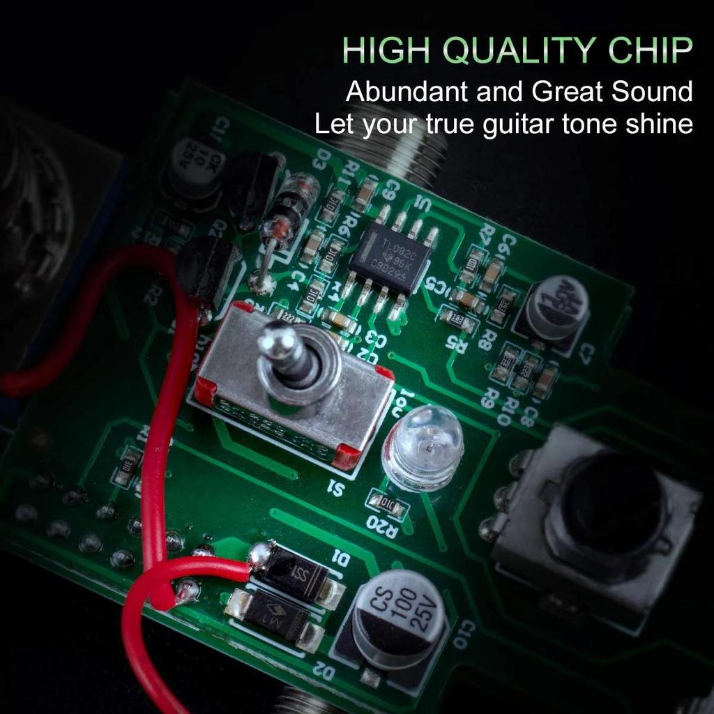 Педаль эффектов для электрогитары Vintage Overdrive Distortion Chorus Delay Tremolo