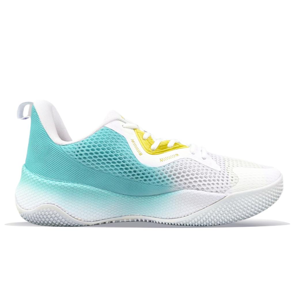 Under Armour Curry Splash 3 Нескользящие Устойчивые к истиранию Низкие Баскетбольные кроссовки Мужские Бело-синие 3026275-101(Команда40-)