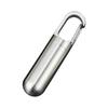 Компактная водонепроницаемая таблетница из нержавеющей стали с влагозащитным отделением