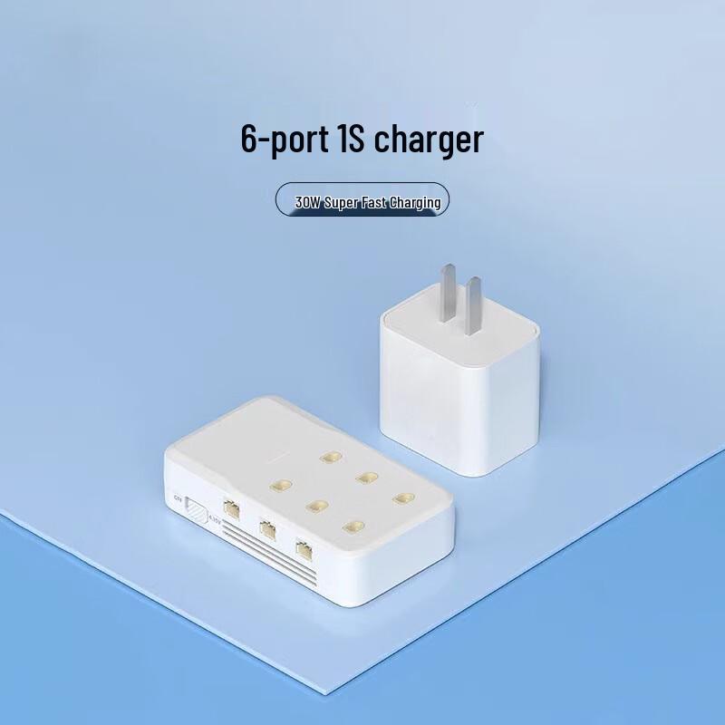 Pandengweil 6-Port 1S LiPo Battery Charger for FPV Drones