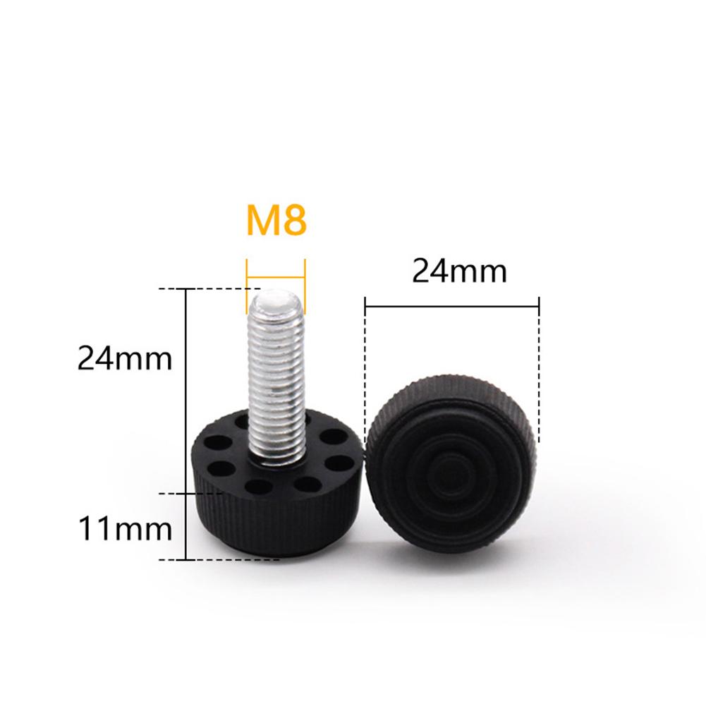 10 шт. противоскользящие ножки для мебели, регулируемая высота, пластиковая подставка для ножек стола, подставка для шкафа, выравниватель пола, протектор