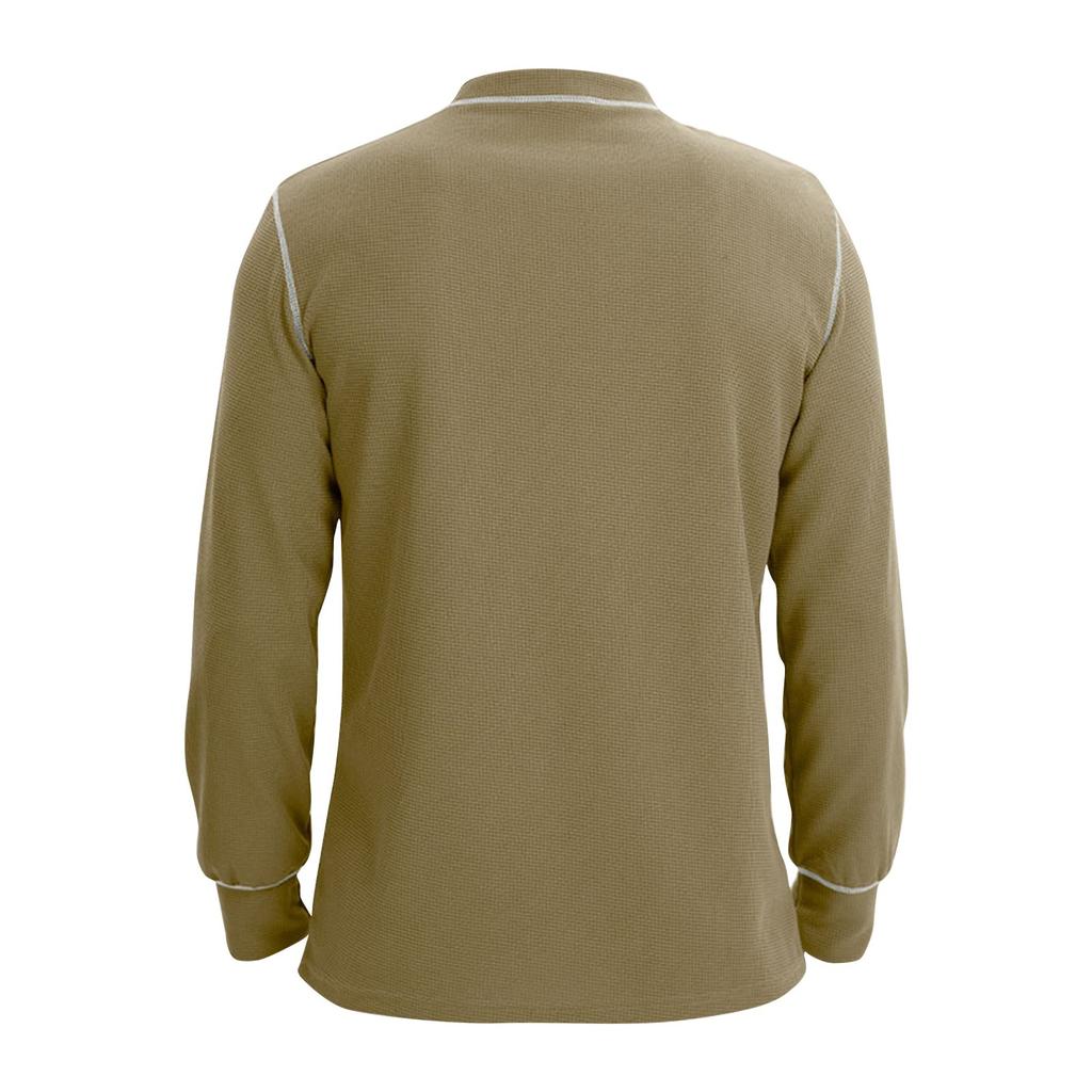 Мужские весенние однотонные ретро-топы с длинным рукавом на пуговицах, мужские повседневные модные топы