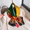 Hangzhou Silk Silk Scarf Autumn and Winter Shawl Two-purpose Thin Style Versatile Fashion New High-end High-end Exterior Matching