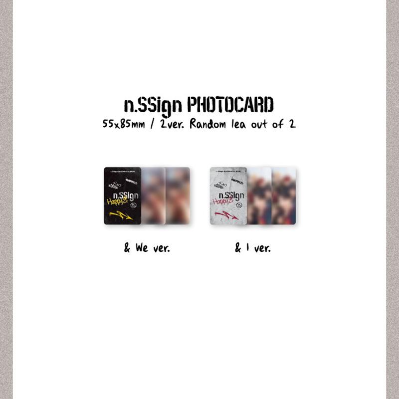 n.SSign 2-й МИНИ-АЛЬБОМ «Happy &» (МЫ / Я вер. )