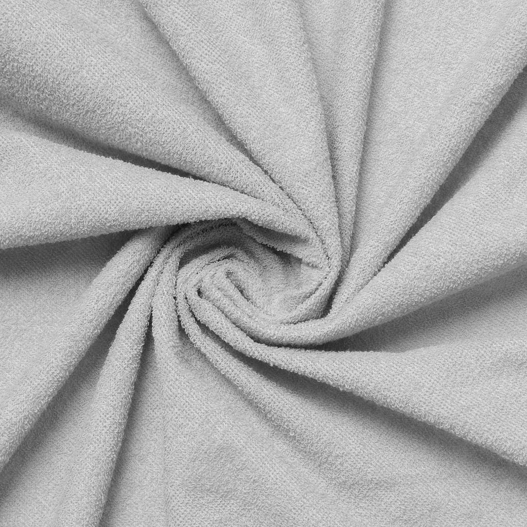 Terry fitted sheet 130/140x190/200 classic gray