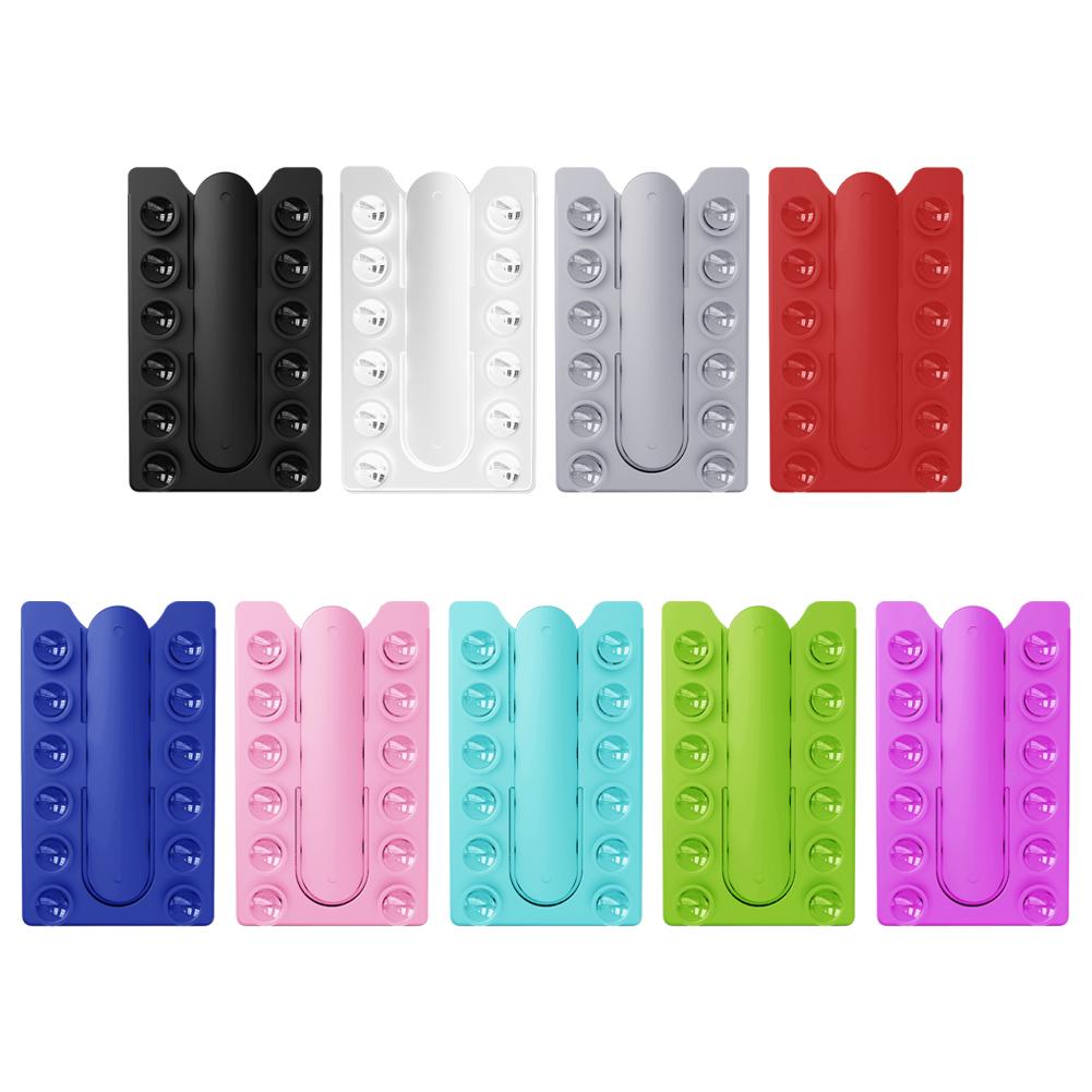 2 в 1 задняя наклейка присоска держатель мобильного телефона силиконовый коврик для чашки смартфон настенная подставка для стеклянной плитки гладкие стены или стол