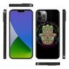 Чехол для мобильного телефона для Iphone 14 12 Mini 11 Pro X Xs Max Xr 8 7 6 6s Plus черный ТПУ Fundas Capa Hamsa Hand Amulet Psychedelic Art