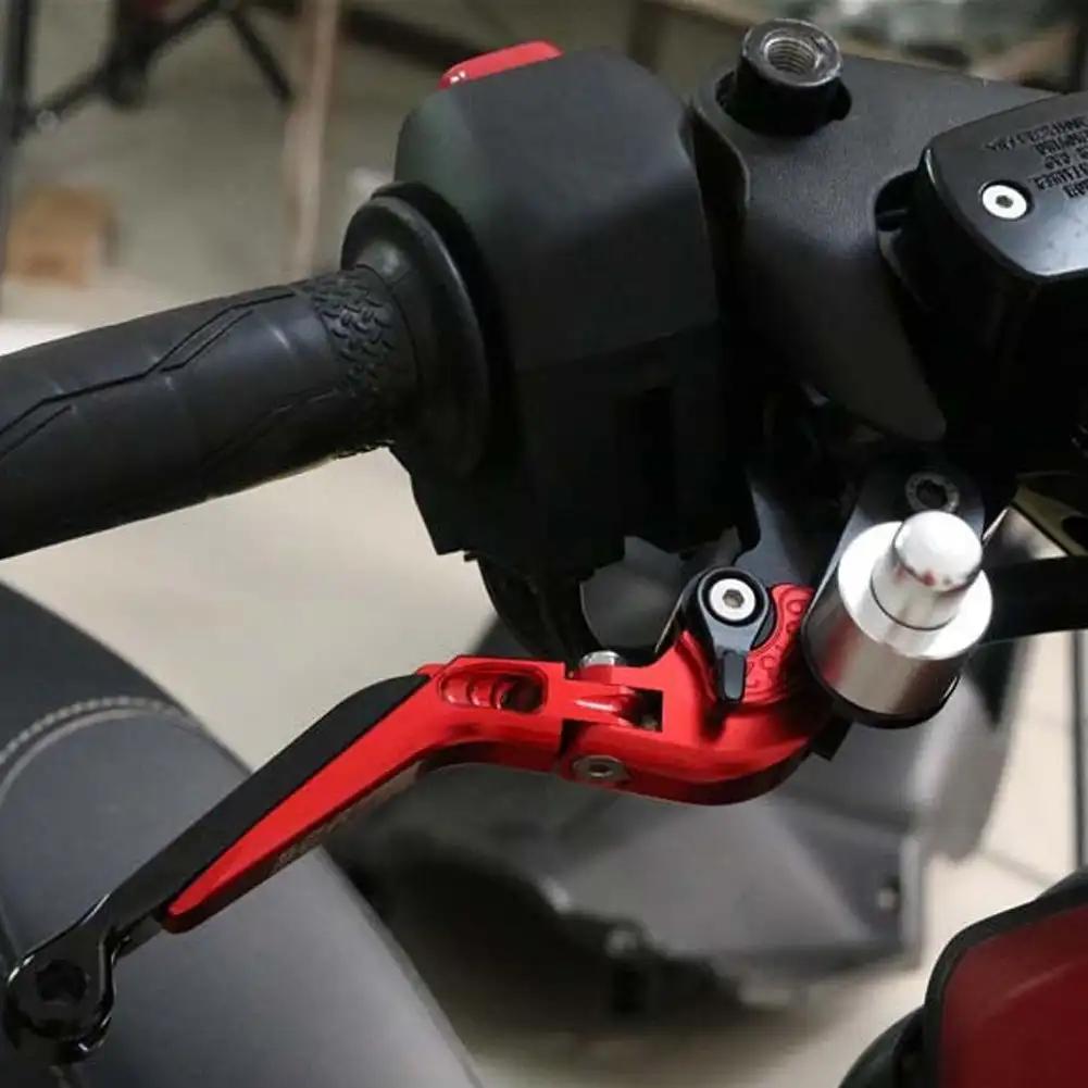 Универсальный алюминиевый рычаг тормоза мотоцикла с ЧПУ, стояночный замок, держатель переключателя тормоза, сменные аксессуары для замка рычага тормоза