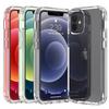 12 For Iphone Pro Max 11 12 Mini Shockproof Clear Crystal Case Phone Cover