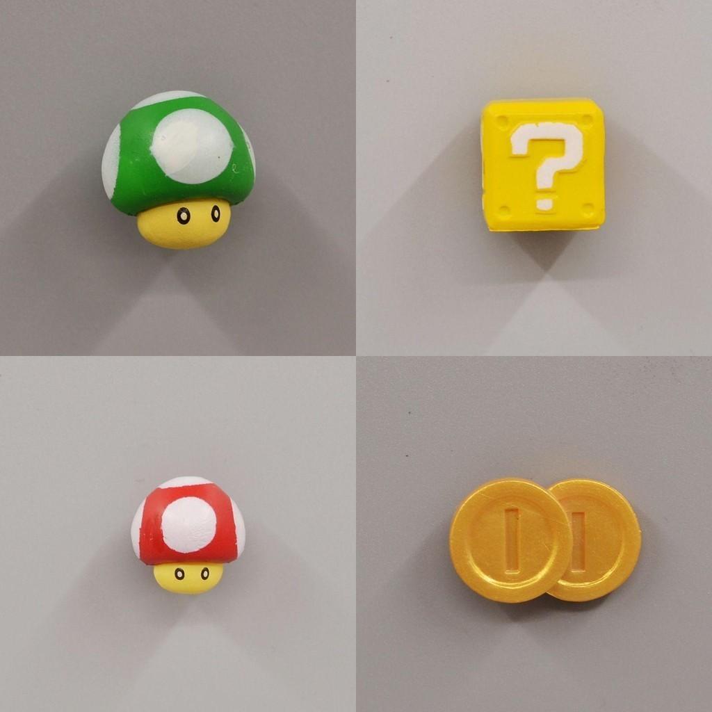 3D Наклейки на холодильник Супер Марио для DIY украшения дома