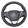 Hand Sewing Car Steering Wheel Cover for Toyota RAV4 2013-2018 Corolla 2014-2018