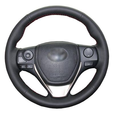 Ручной швейный чехол на руль автомобиля для Toyota RAV4 2013-2018 Corolla 2014-2018