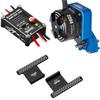 2204 2400KV Brushless Outrunner Motor W/ Transmission and 30A ESC for 1/24 RC Crawler Axial SCX24 Upgrade