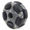 58mm Omni Wheels Double Plastic Universal Wheel for Robot Platforms Car RC Toy DIY Part