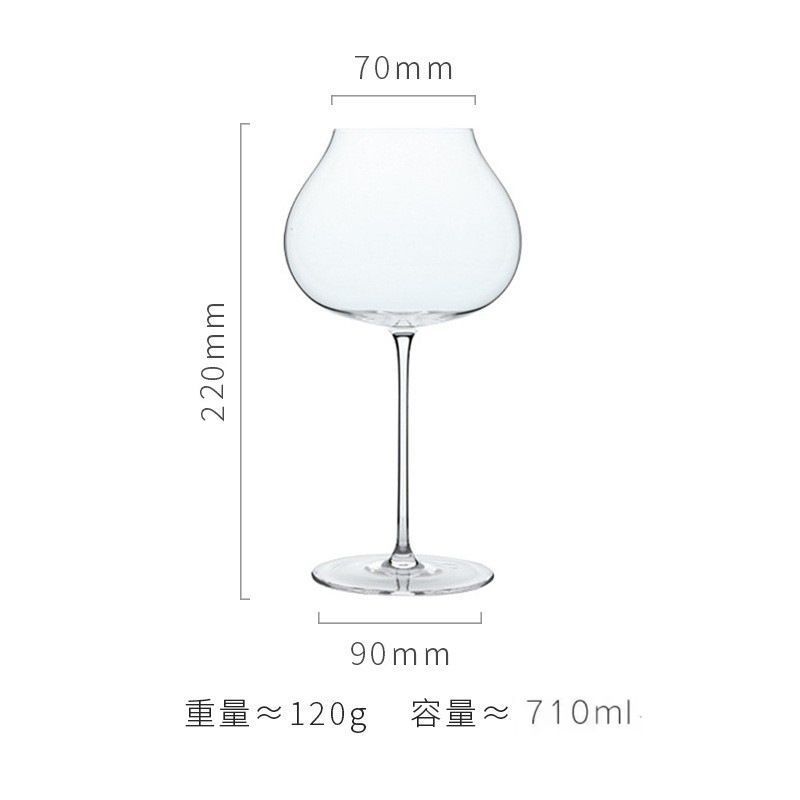 1 шт. Ультратонкий и изящный бокал, чашки для дегустации ручной работы, набор дегустационных чашек, сомелье, бокалы для красного вина