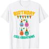 Graphic Birthday Gift Cell Ebrations Funny Science Teacher T-Shirt Men Clothing Streetwear Graphic T Shirts Harajuku
