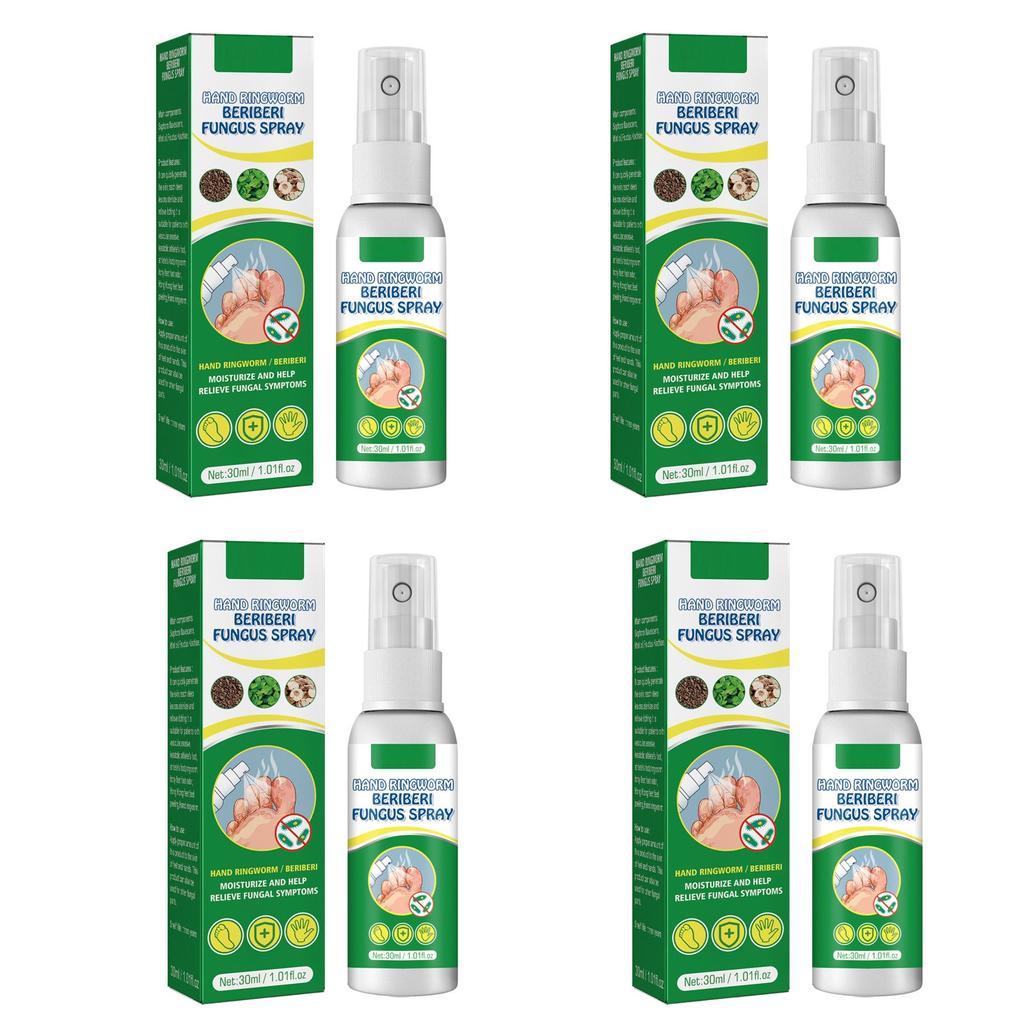 Спрей для ног для спортсменов, Спрей для ног от грибка для спортсменов, Грибки на ногах, Неприятный запах от ног, Зуд ног, Потливость, шелушение, Волдыри 30 мл
