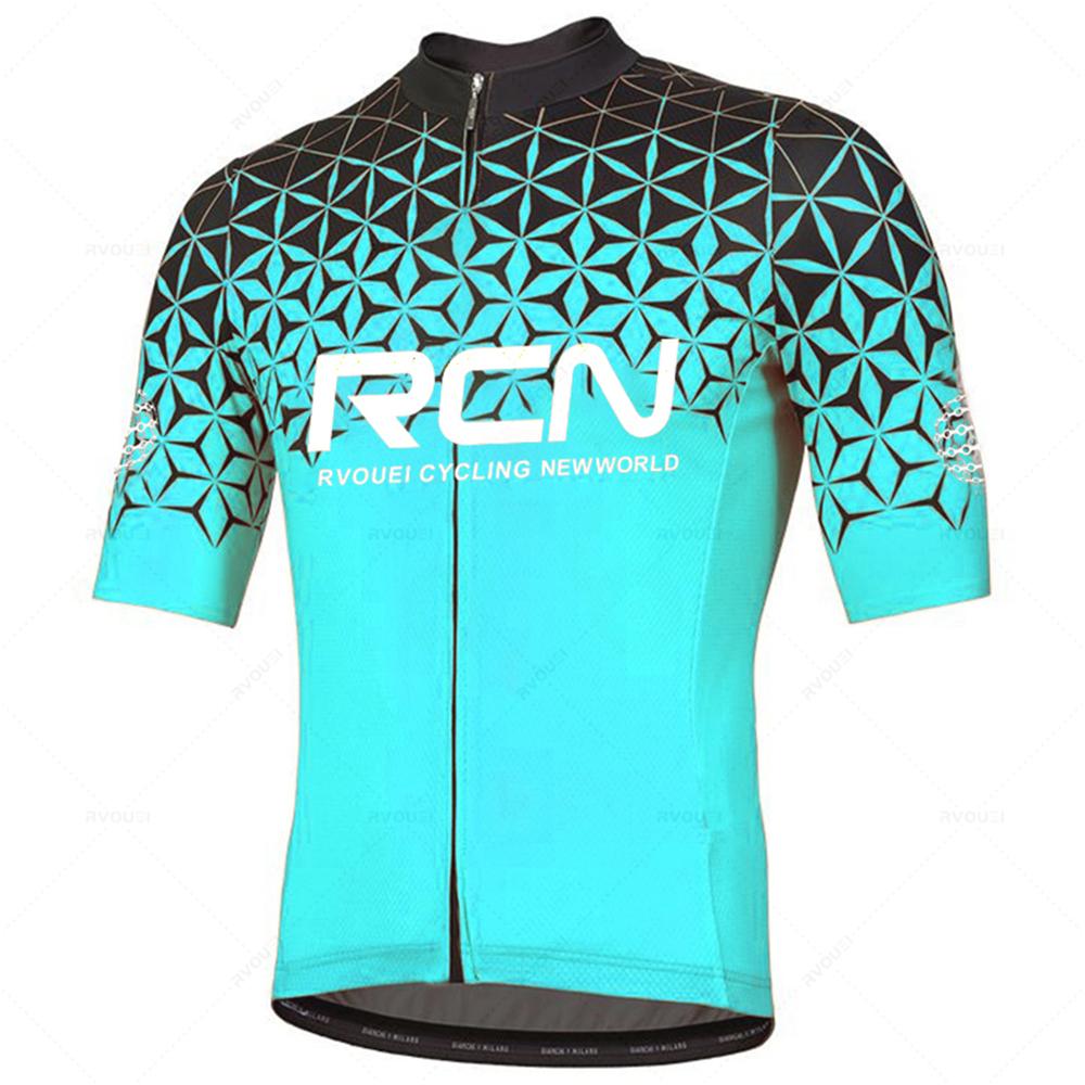 Новый летний велосипедный трикотаж Rcn Pro Team, мужской костюм для гоночного велосипеда, дышащая одежда для горного велосипеда, Mallot Ciclismo Hombre